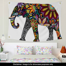 The Cheerful Elephant Wall Art 59359822