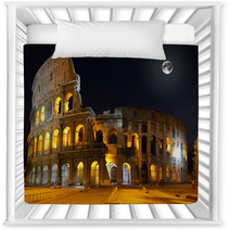 The Colosseum, Rome.  Night View Nursery Decor 34411924