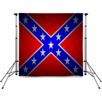 The Confederate Flag Backdrops 65634243