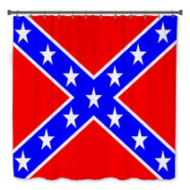 The Confederate Flag. Very Bright Colors. Bath Decor 66709366