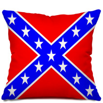 The Confederate Flag. Very Bright Colors. Pillows 66709366