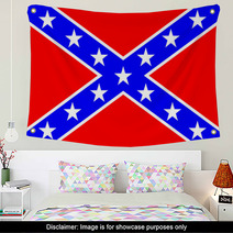 The Confederate Flag. Very Bright Colors. Wall Art 66709366