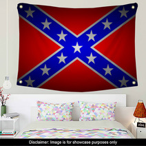The Confederate Flag Wall Art 65634243