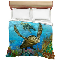 The Coral Reef Illustration For The Children Bedding 51246970
