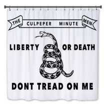 The Culpeper Minutemen Flag Authentic Version Bath Decor 111946583