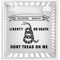 The Culpeper Minutemen Flag Authentic Version Nursery Decor 111946583