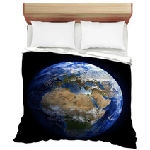 The Earth From Space Showing Europe And Africa Bedding 61430204