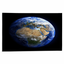 The Earth From Space Showing Europe And Africa Rugs 61430204