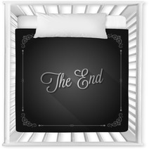 The End Sign Movie Ending Frame Nursery Decor 56970794