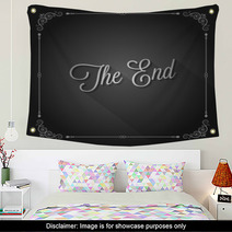 The End Sign Movie Ending Frame Wall Art 56970794