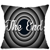 The End Typography Pillows 67907001