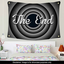 The End Typography Wall Art 67907001