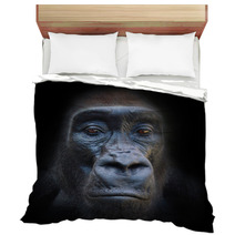 The Evil Eyes In The Night The Gorilla Portrait Bedding 54900385