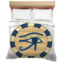 The Eye Of Horus (Eye Of Ra, Wadjet) - Vector Bedding 22071311