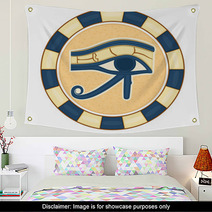 The Eye Of Horus (Eye Of Ra, Wadjet) - Vector Wall Art 22071311