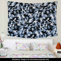 The Fabric On Military Camouflage Wall Art 64790824