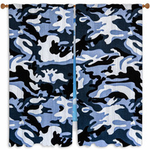 The Fabric On Military Camouflage Window Curtains 64518134