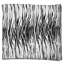The Fabric On Striped Tiger Blankets 65907313