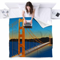 The Golden Gate Bridge Blankets 20026757