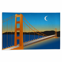 The Golden Gate Bridge Rugs 20026757