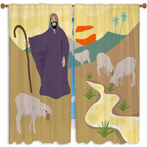 The Good Shepherd Window Curtains 4107039