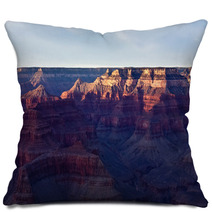 The Grand Canyon At Dusk Pillows 64975271