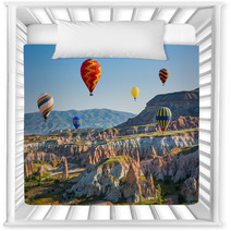 The Great Tourist Attraction Of Cappadocia Balloon Flight Turkey Nursery Decor 126986425