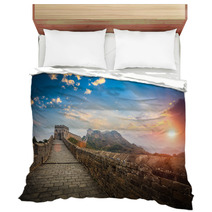 The Great Wall With Sunset Glow Bedding 50026545