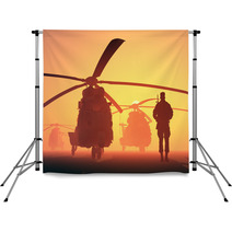 The Helicopter Backdrops 65333460
