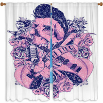 The King Window Curtains 52169603