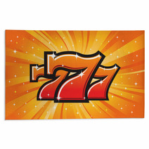The Lucky Sevens Jackpot Slot Machine Rugs 47770585