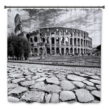 The Majestic Coliseum, Rome, Italy. Bath Decor 49412572