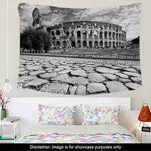 The Majestic Coliseum, Rome, Italy. Wall Art 49412572