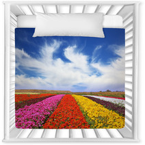 The Multi-colored Flower Fields Nursery Decor 58023139