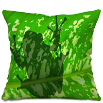 The Shadow Of Frog Pillows 21704433
