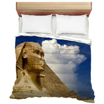 The Sphinx And The Great Pyramid, Egypt. Bedding 9501588
