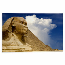 The Sphinx And The Great Pyramid, Egypt. Rugs 9501588