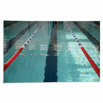 The Swimming Pool With Blue Water Rugs 72117506