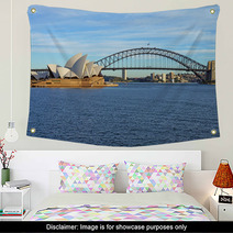 The Sydney Harbour Bridge And Opera House Wall Art 65284445