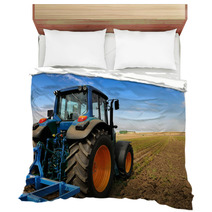 The Tractor - Modern Farm Equipment In Field Bedding 22386036