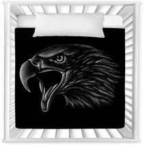 The Vector Logo Eagle For T Shirt Design Or Outwear Hunting Style Eagle Background Nursery Decor 205781634