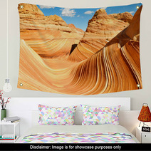 The Wave, Sandstone Curve (Arizona) Wall Art 44582197