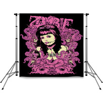 The Zombie Look Backdrops 52249210