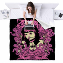The Zombie Look Blankets 52249210