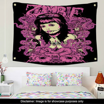 The Zombie Look Wall Art 52249210