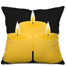 Three Candles Pillows 47802170