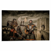 Three Knight In Armor Rugs 46777692