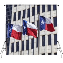 Three Texas Flags Backdrops 53394258