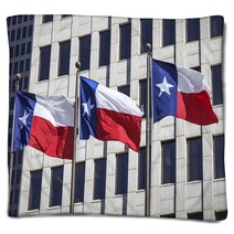 Three Texas Flags Blankets 53394258