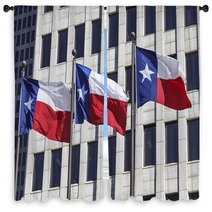 Three Texas Flags Window Curtains 53394258